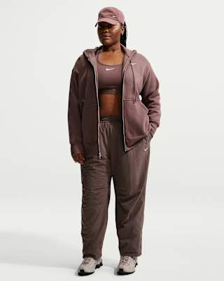 Женские  Nike Sportswear Oversized High-Waisted Woven Pants (Plus Size)
