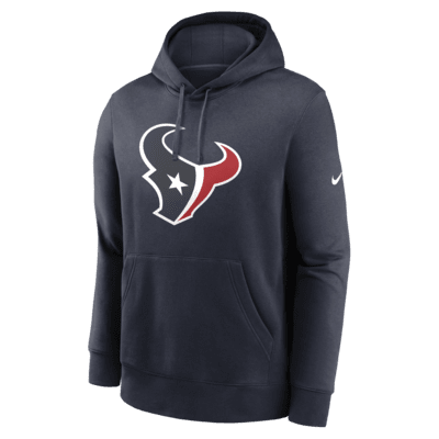 Houston Texans Club Logo Men's Nike NFL Pullover Hoodie