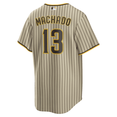 MLB San Diego Padres (Manny Machado) Men's Replica Baseball Jersey