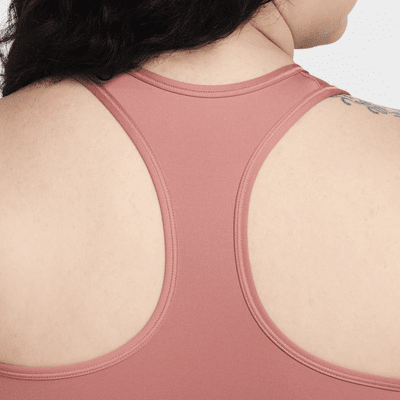 Brassière de sport rembourrée Nike Swoosh Medium Support pour femme (grande taille)