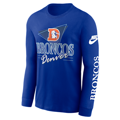 Denver Broncos Rewind Men's Nike NFL Long-Sleeve T-Shirt