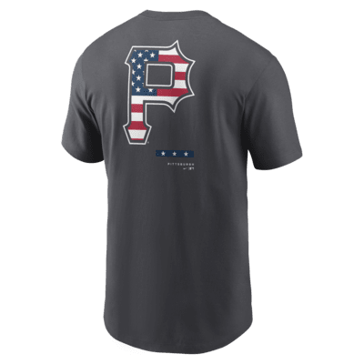 Pittsburgh Pirates Americana Men's Nike MLB T-Shirt. Nike.com