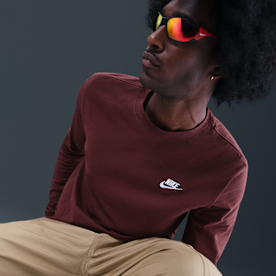 Nike Sportswear Club Men's Long-Sleeve T-Shirt