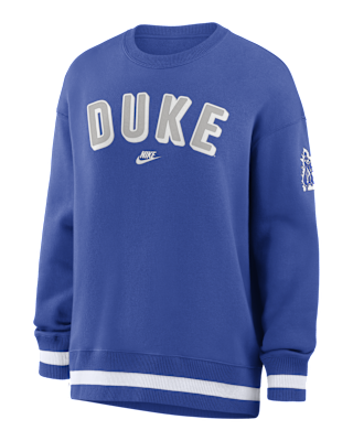 Женские  Duke Legacy Phoenix Nike College Oversized Pullover Crew