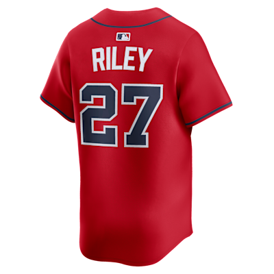 Jersey de la MLB Limited Dri-FIT ADV Nike para hombre Austin Riley Atlanta Braves