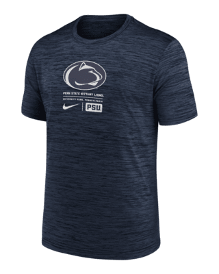 Мужская футболка Penn State Nittany Lions Campus Center Block Velocity Nike Dri-FIT College