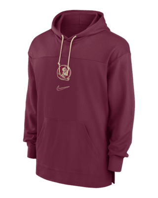 Мужские джерси Florida State Seminoles Sideline Jersey Nike Dri-FIT College Pullover Hoodie