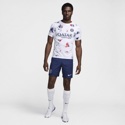 パリ サンジェルマン (PSG) 2024/25 スタジアム ホーム メンズ ナイキ Dri-FIT サッカー レプリカ ショートパンツ