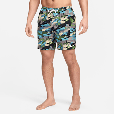 Nike Swim Classic Camo Men s 7 Volley Shorts. Nike