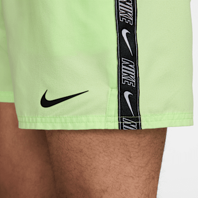 Short de volley 13 cm Nike Swim Logo Tape Lap pour homme