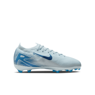 Nike Jr. Mercurial Vapor 16 Pro low-top voetbalschoenen voor kleuters/kids (stevige ondergrond)