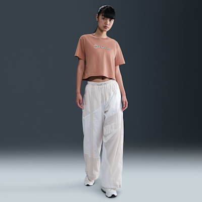 ナイキ スポーツウェア クラブ ウィメンズ ルーズ クロップド Tシャツ