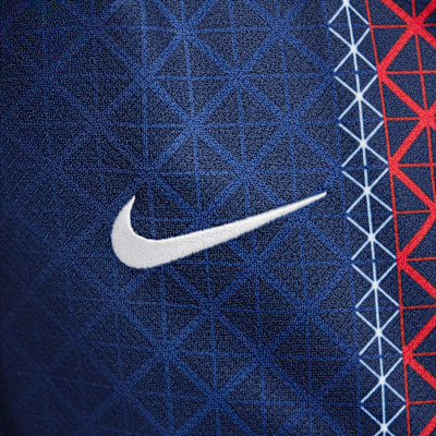 パリ サンジェルマン (PSG) 2025/26 スタジアム ホーム ジュニア ナイキ Dri-FIT サッカー レプリカ ユニフォーム