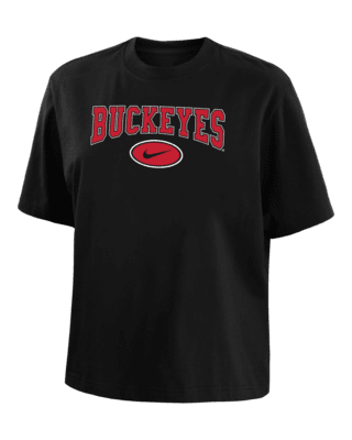 Женская футболка Ohio State Nike College Boxy