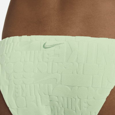 Parte de abajo de bikini con cordones para mujer Nike Swim Retro Flow