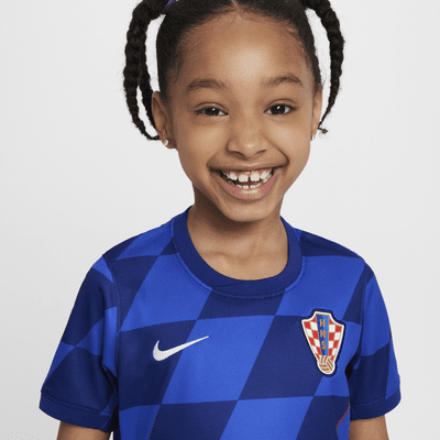 Croatia 2024/25 Stadium Away Younger Kids' Nike Football Replica Kit