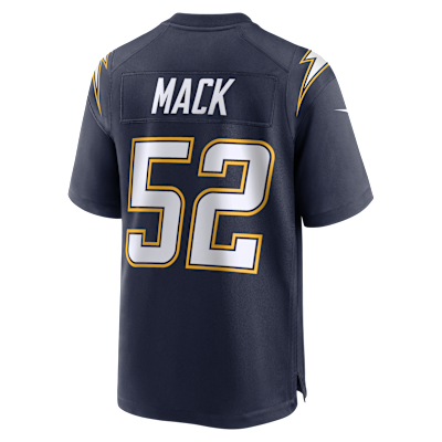 Khalil Mack Los Angeles Chargers Men's Nike NFL Game Jersey