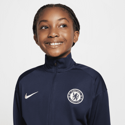 Chelsea FC Strike Nike Dri-FIT knit voetbaltrainingspak voor kids