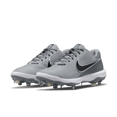 gray nike baseball cleats