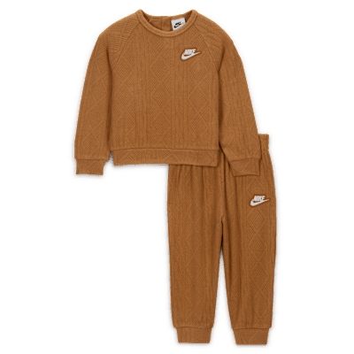 Nike Sportswear Baby (12-24M) 2-Piece Cable Knit Set