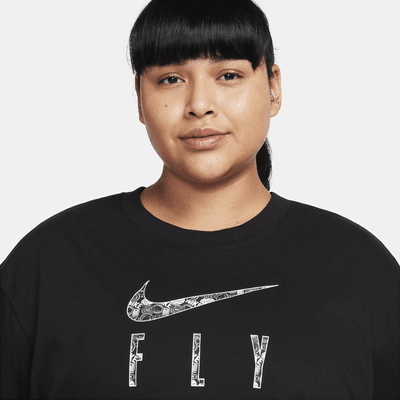 Nike Dri-FIT Swoosh Fly Women's T-Shirt (Plus Size). Nike.com