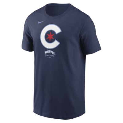 Мужская футболка Chicago Cubs City Connect Logo