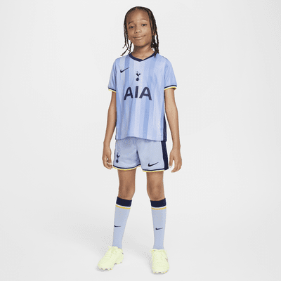 Tottenham Hotspur 2024/25 Stadium Away dreiteiliges Nike Replika-Fußballtrikot-Set (jüngere Kinder)