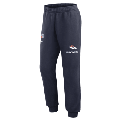 Denver Broncos Men's Big & Tall Ultimate Lounge Pajama Pants - Navy