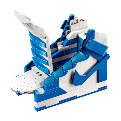Nike Dunk x LEGO® Set Sneaker-Building Kit with Exclusive Minifigure
