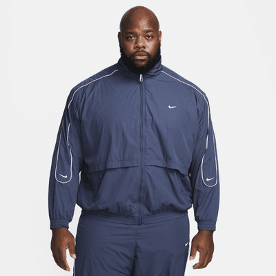 Nike Sportswear Solo Swoosh Men's Woven Track Jacket. Nike.com