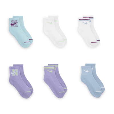 Chaussettes basses Nike Prep in Your Step pour enfant (6 paires)