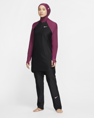 Женские  Nike Victory Full-Coverage Straight-Leg Swim Pants