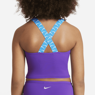 Nike Big Kids' (Girls') Crossback Midkini Set