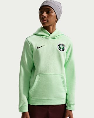 Детское худи Nigeria Club Big Kids' (Boys') Nike Soccer Pullover Hoodie