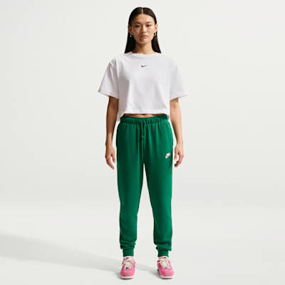 Playera de manga corta de ajuste holgado cropped para mujer Nike Sportswear