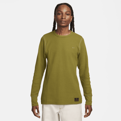 Haut à manches longues en tissu gaufré épais Nike Life pour homme