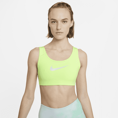 nike women's air medium padded strappy sports bra