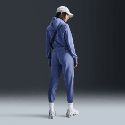 Pants de fútbol Nike de tiro medio del Club América alternativo Club Fleece para mujer