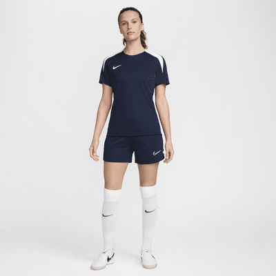 Kortærmet Nike Strike Dri-FIT-fodboldtrøje til kvinder