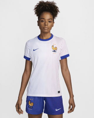 Женские джерси FFF (Men's Team) 2024/25 Stadium Away Nike Dri-FIT Soccer Replica Jersey