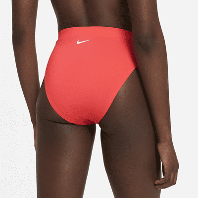 Nike Essential High-Waist bikiniunderdel til kvinder