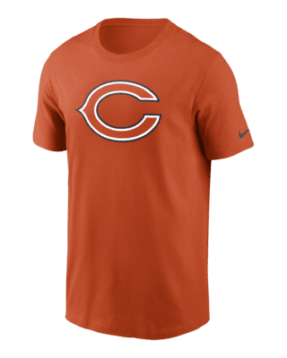 Nike Chicago Bears Local Essential Men's NFL T-Shirt Orange