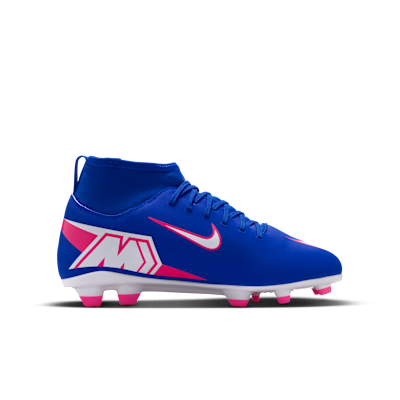 Ποδοσφαιρικά παπούτσια ψηλού προφίλ για διαφορετικές επιφάνειες Nike Jr. Mercurial Superfly 10 Club για μικρά/μεγάλα παιδιά