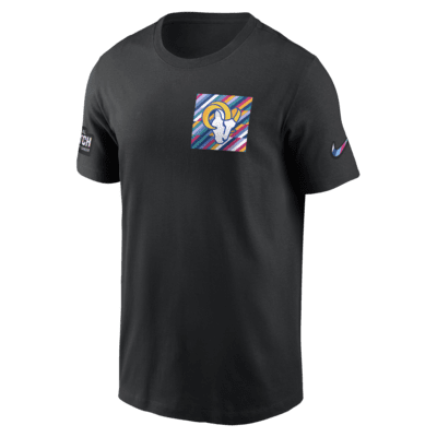 Los Angeles Rams Crucial Catch Sideline Men's Nike NFL T-Shirt. Nike.com
