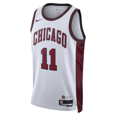 Demar Derozan Chicago Bulls City Edition Nike Dri-FIT NBA Swingman Jersey.
