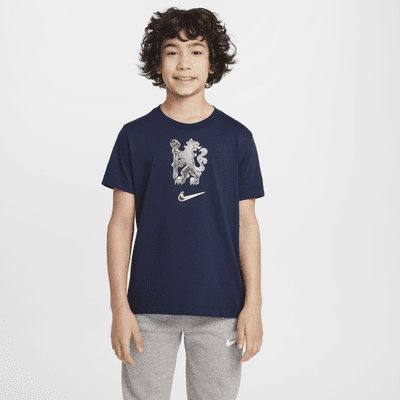 Chelsea F.C. Older Kids' Nike Football T-Shirt