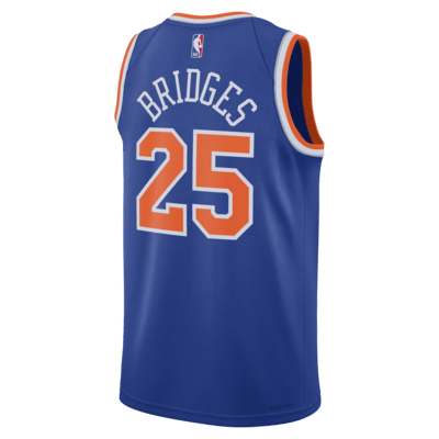 Jersey Nike Dri-FIT de la NBA Swingman para hombre New York Knicks Icon Edition 2022/23
