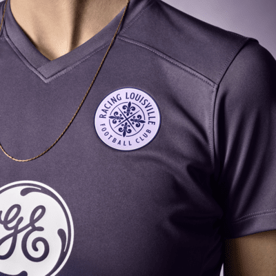 Jersey de fútbol Nike Dri-FIT Replica de la NWSL del Racing Louisville FC segunda equipación 2024 Stadium para mujer