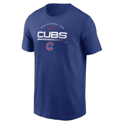 MLB Women's Chicago Cubs Nike Practice T-Shirt - Blue