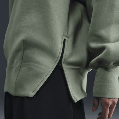 Nike Sportswear Tech Fleece 女款寬版圓領運動衫